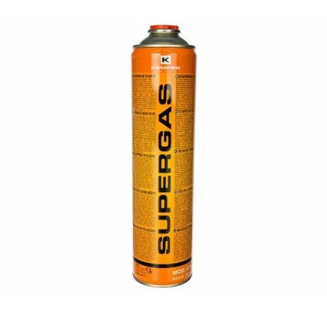 Баллон с газом  Kemper 575  SUPERGAS  (резьб. бал, 600 мл, Бутан-Пропан, темп 1900 С)