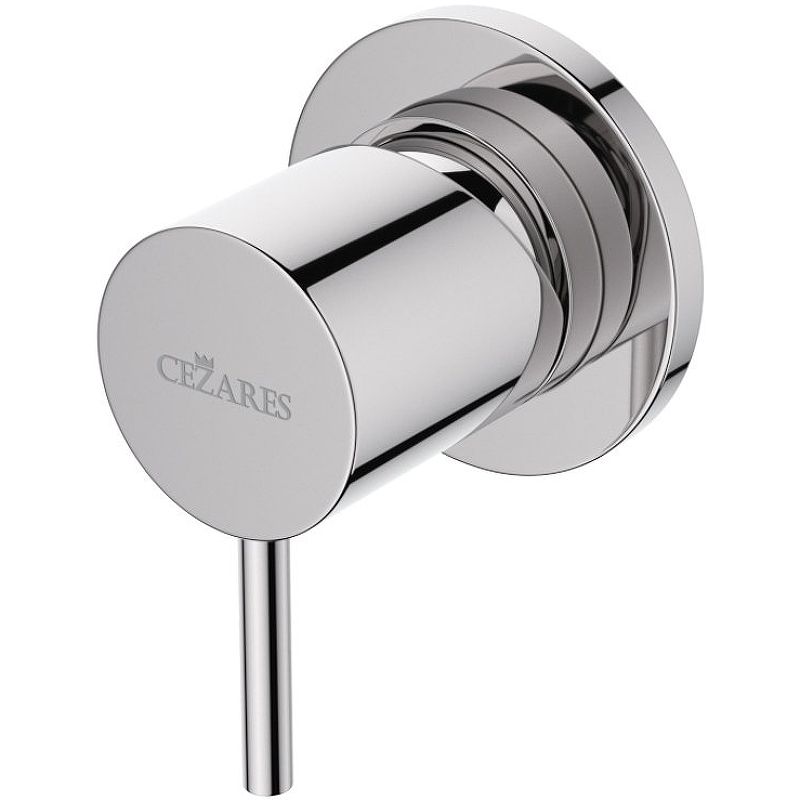 Встраиваемый однорычажный смеситель на 1 выход, хром CEZARES LEAF-DIM, LEAF-DIM-L-01