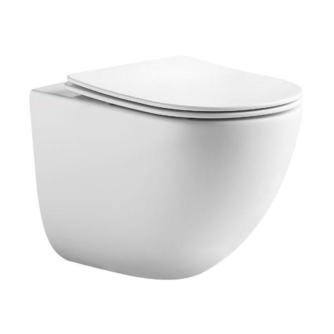 Унитаз подвесной VEROSA 002В Торнадо с сиденьем микролифт