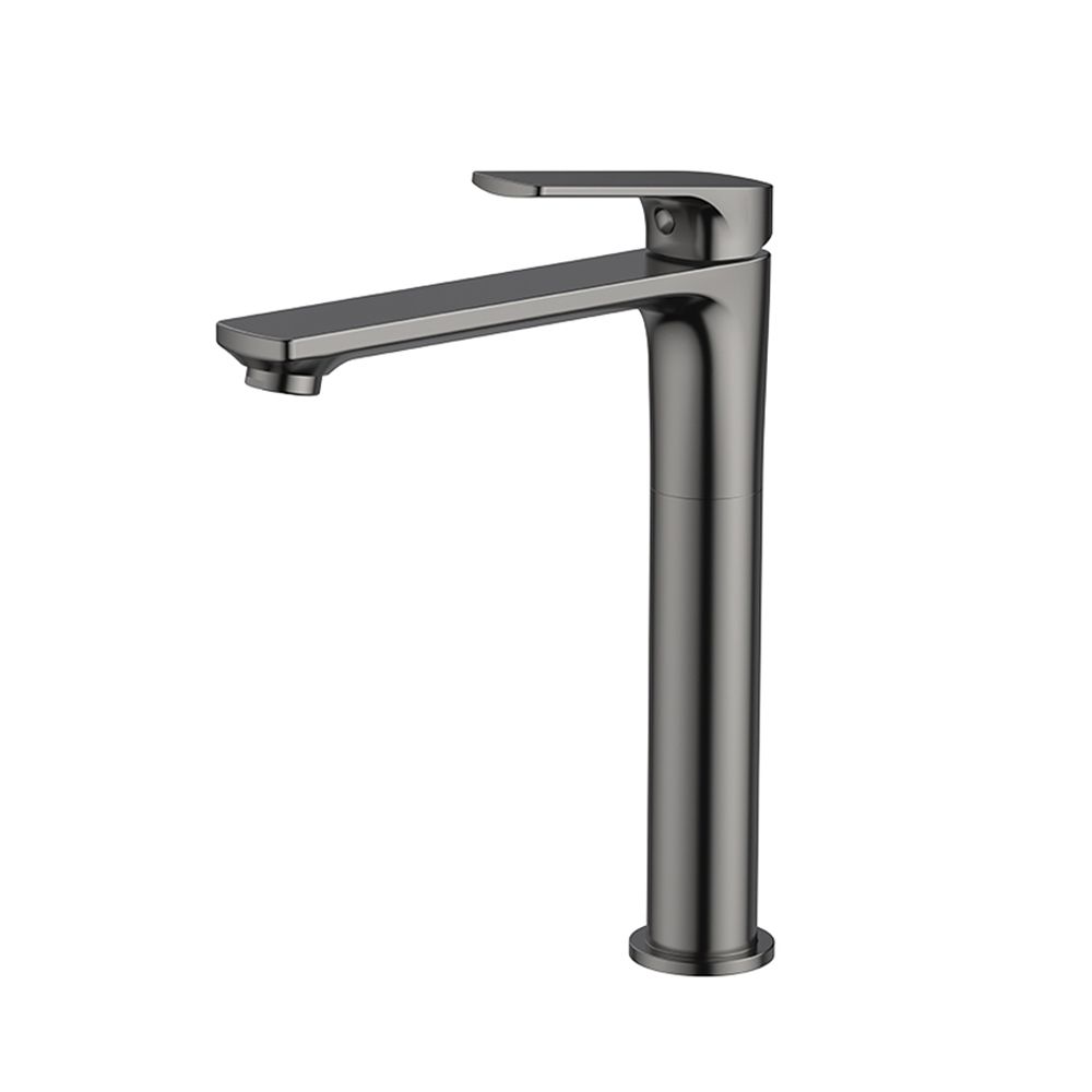 Смеситель для умывальника высокий Splenka оружейная сталь (графит) S30.15.09