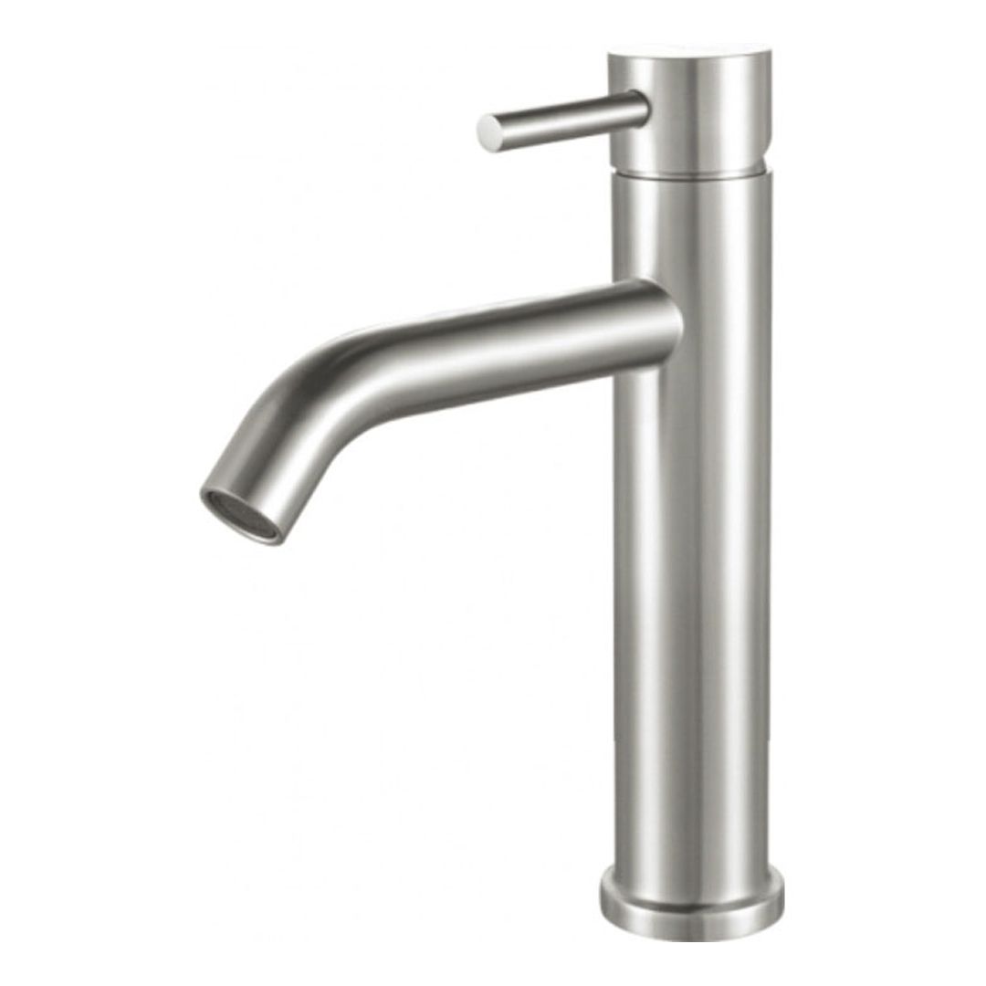 Смеситель для раковины Aquanet Steel, сталь, сатин AF210-10S (242966)