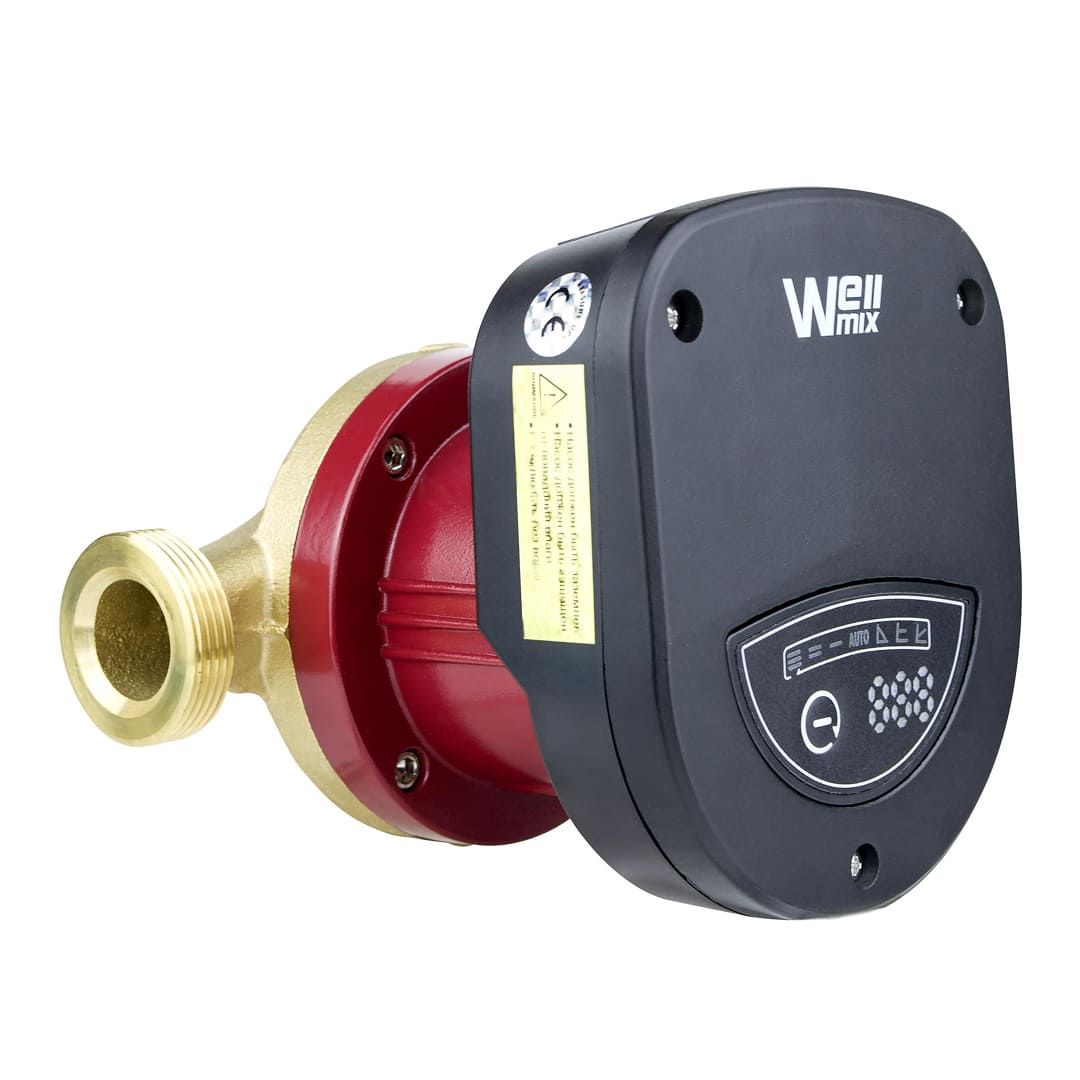 Циркуляционный насос Wellmix WRE 25-32/120-180 B (частотное регулирование, латунный корпус)