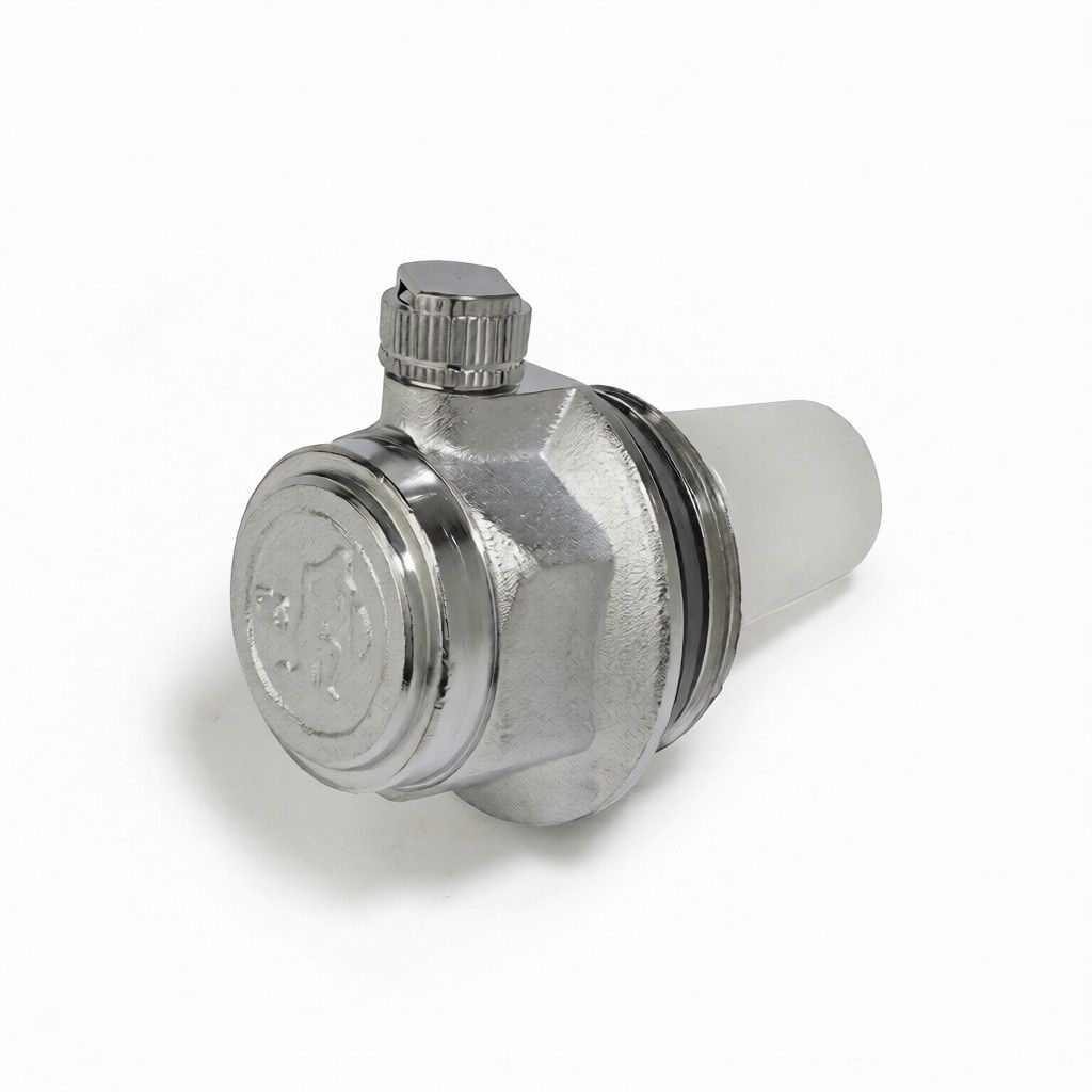 Воздухоотводчик для радиатора автоматический, угловой, левый 1