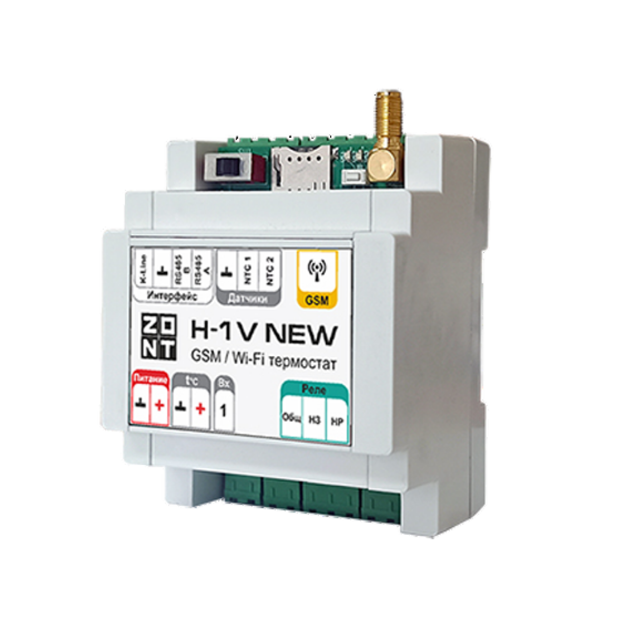 Отопительный GSM / Wi-Fi термостат ZONT H-1V NEW