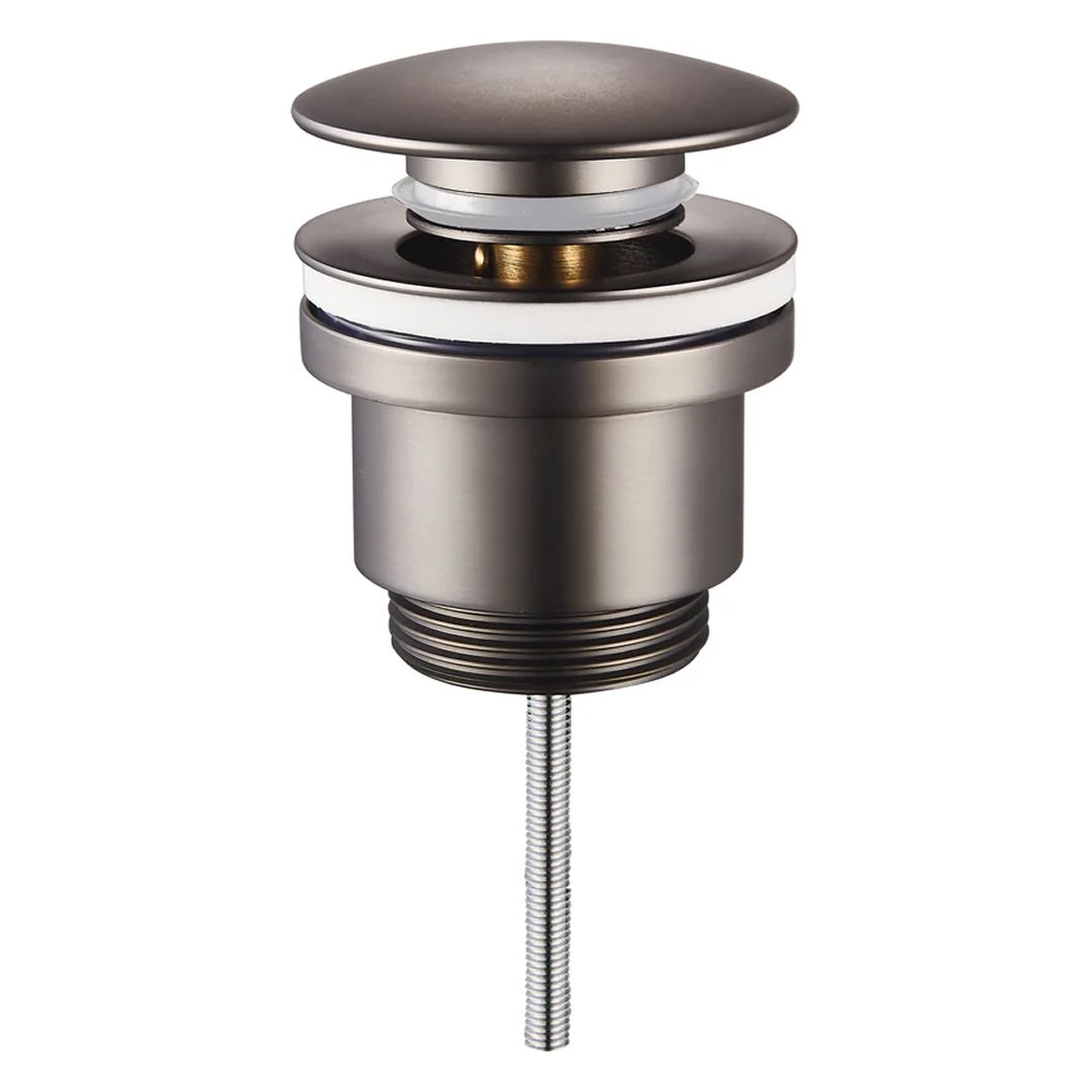 Донный клапан для раковины Raglo оружейная сталь (графит) R600.01.09