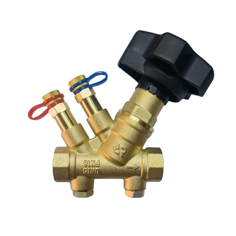 РИДАН Балансировочный клапан ручной MVT-R DN40 (резьбовой) PN16, Tmax=120С