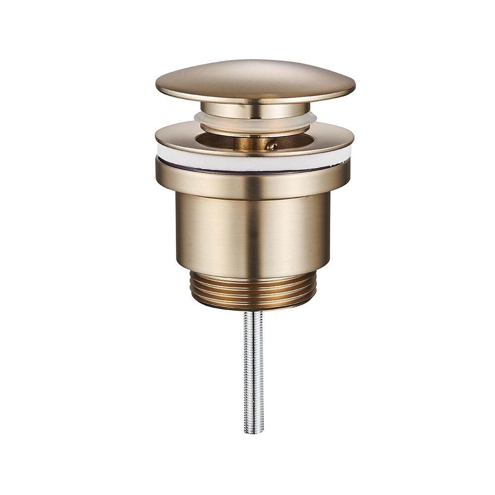 Донный клапан для раковины Raglo сатин золотой (брашированное золото) R600.01.03