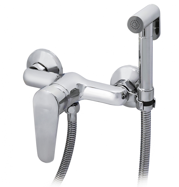 Смеситель для гигиенического душа VEROSA SG-01-01 (картридж D35, держатель, шланг, лейка)