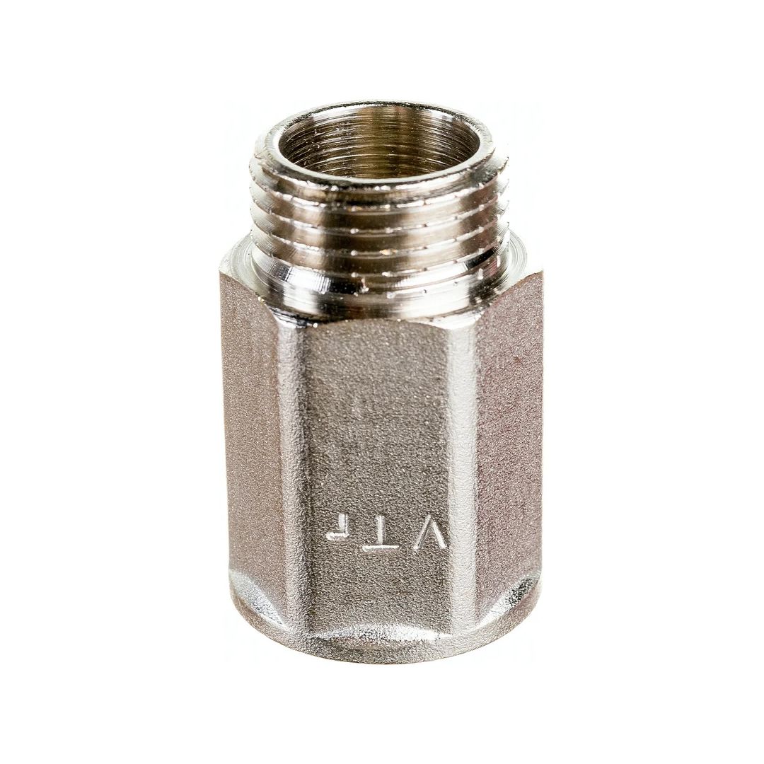 Удлинитель 1/2 вн. х30мм никель шестигранный Valtec VTr.197.N.0430