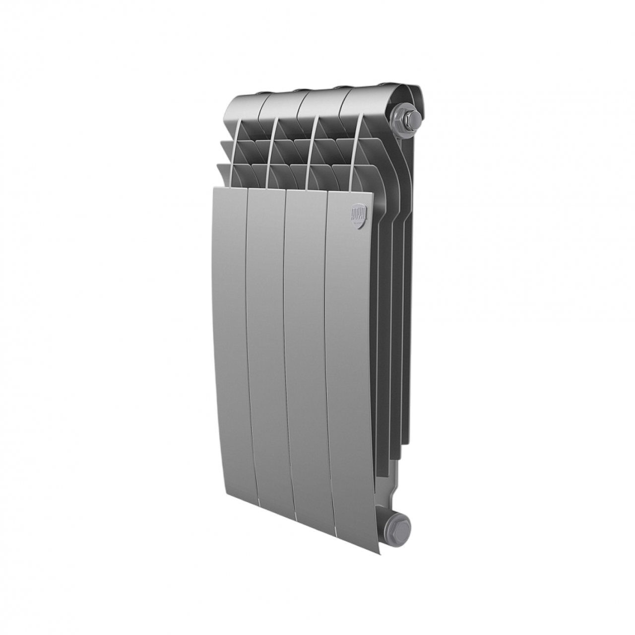 Радиатор биметаллический Royal Thermo BiLiner 500 /Silver Satin (4, 6, 8, 10, 12 секц.)