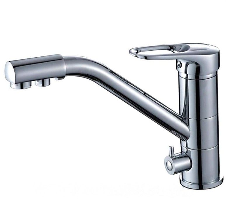 Смеситель для кухни с каналом для чистой воды с гайкой HB4304