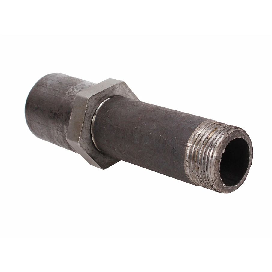 Сгон в сборе 15 (сгон, контргайка и муфта стальные)