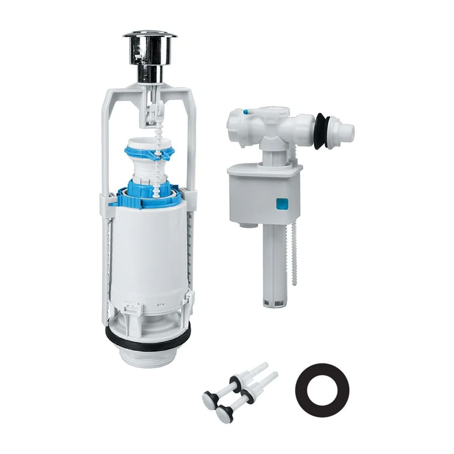 Одноуровневая водосливная арматура, боковой подвод, тип А, IDDIS, F012400-0005