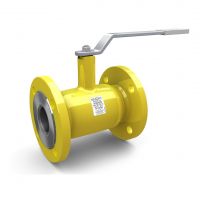 Шаровый газовый кран LD GAS КШЦФ Ду 25 Ру40 фланец/фланец (стандартный проход), из Ст.20 [КШ.Ц.Ф.GAS