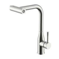 Смеситель для кухни с выдвижным изливом Splenka сатин S206.49.05