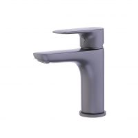 Смеситель для умывальника VEROSA SU-22-09-G Серый (без подводки)