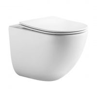 Унитаз подвесной VEROSA 002В Торнадо с сиденьем микролифт