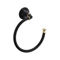 Полотенцедержатель полукольцо Fixsen Luksor FX-71611B