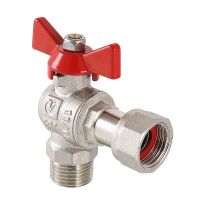 Краны шаровые с накидной гайкой ГШ угловой бабочка VALTEC Краны шаровые с накидной гайкой ГШ угловой бабочка VALTEC