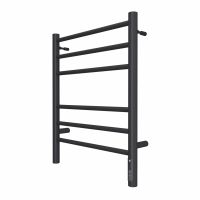 Полотенцесушитель электрический TERMINUS Аврора П6 450х600 КС 9005 матовый (new встроен диммер)