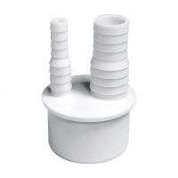 Адаптер для подключения слива ОРИО,вход 12/16 и 20/25 мм, выход 50 мм А-5450