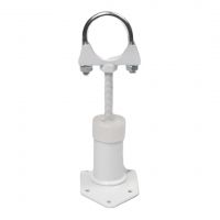 Кронштейн для напольного крепления радиатора - белый (регулируемый) CAP1