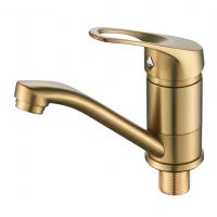 Смеситель для раковины/кухни матовое золото ETH103DGQ La Oute