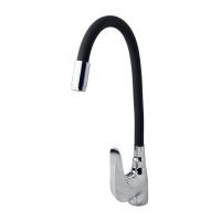 Смеситель для кухни VEROSA SK-11-08-B (излив чёрный, картридж D40,шпилька), (без подводки)