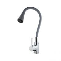 Смеситель для кухни VEROSA SK-17-04-04-G2 Излив серый, 2 режима(без подводки)