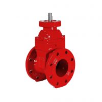 Задвижка чугунная с обрезиненным клином DN 65-300 REON  с голым штоком RSV02