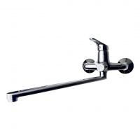 Смеситель для ванны VEROSA SV-03-04-E (излив плоский 35 см., картридж D35, без лейки и шланга)