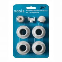 Набор для присоединения радиатора 3/4