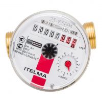 Водосчетчик ITELMA Ду 15, L-80  (горячий) без сгонов