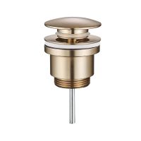 Донный клапан для раковины Raglo сатин золотой (брашированное золото) R600.01.03