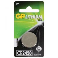 Батарейка дисковая литиевая GP Lithium CR2450 GP