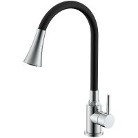 Смеситель для кухни Splenka хром/черный S201.4306