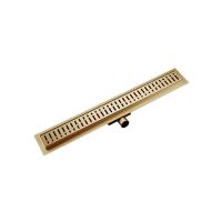 Трап из нержавеющей стали 70*700 золото G87007-33