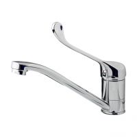 Смеситель для кухни VEROSA SK-10-X Хирургический (излив 25см, картридж 40мм) (без подводки)