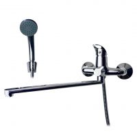 Смеситель для ванны VEROSA SV-03-03 (излив плоский, картридж D35)